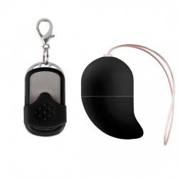 Huevo Vibrador Punto-G Inalámbrico Pequeño Negro