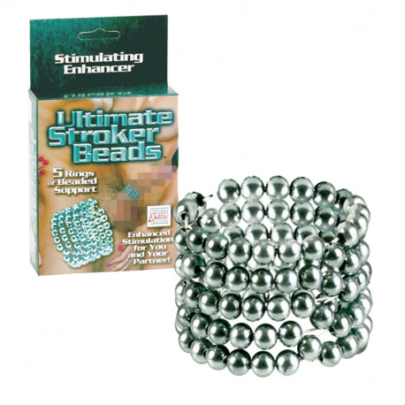 Ultimate Stroker Beads Anillos para el Pene