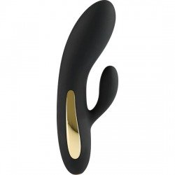 Splendor Conejito Vibrador Negro