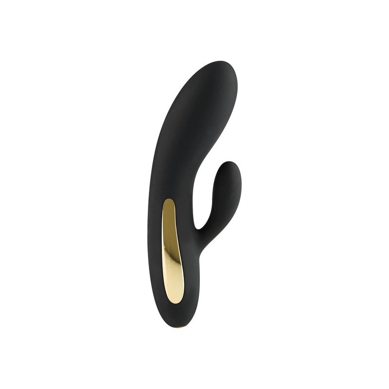 Splendor Conejito Vibrador Negro