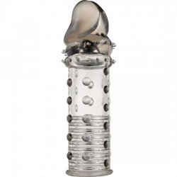 Power Stud Funda para el Pene Gris