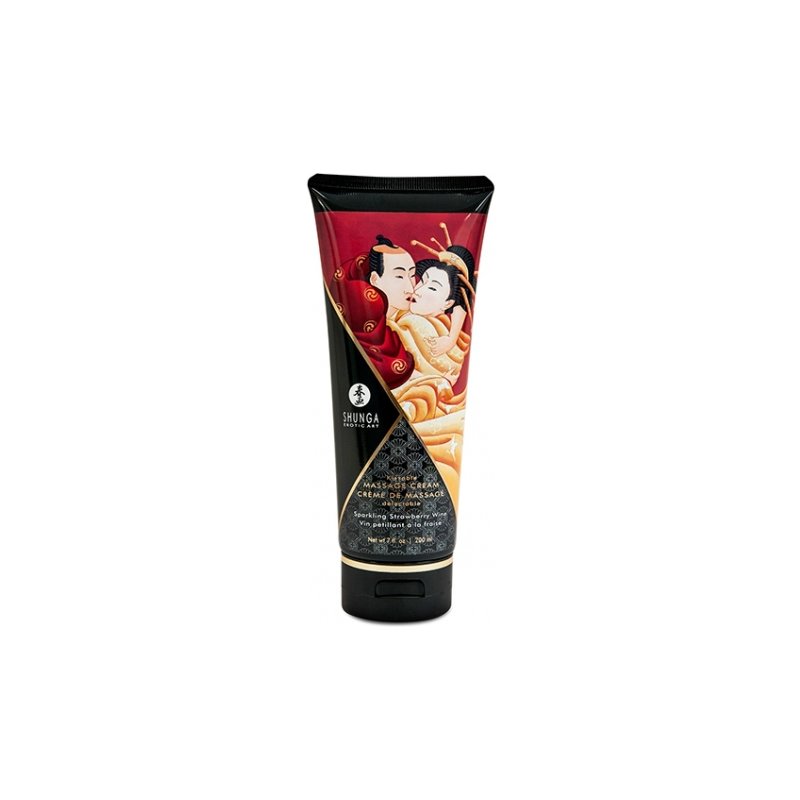 Shunga Crema Masaje Fresas con Cava 200 ml