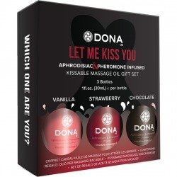 Set de Regalo de Aceite Besable para Masajes