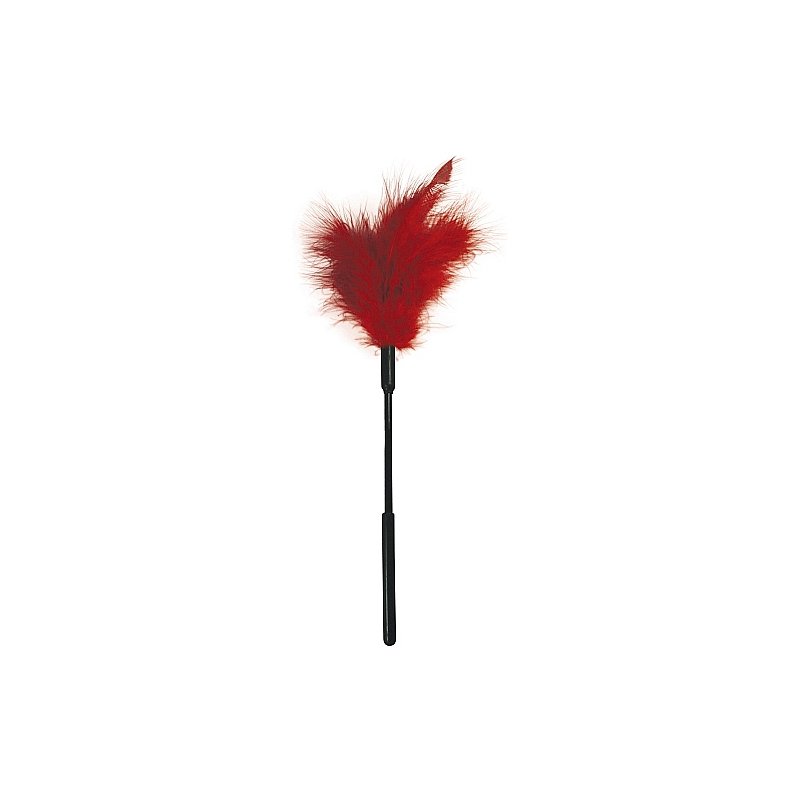 Pluma Estimuladora 30 cm Roja