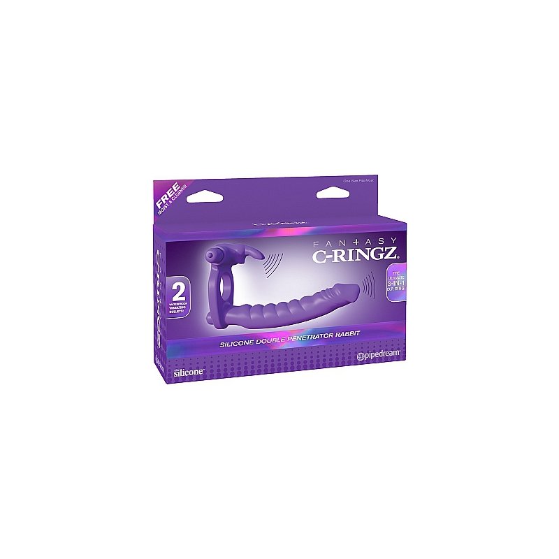 Fantasy C-Ringz Pene con Anillo Vibrador de Silicona