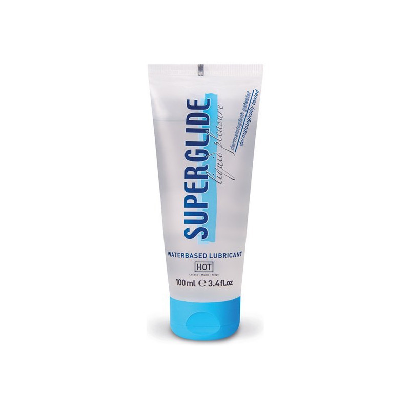 Hot Super Glide Lubrifiant Base Eau 100 ml