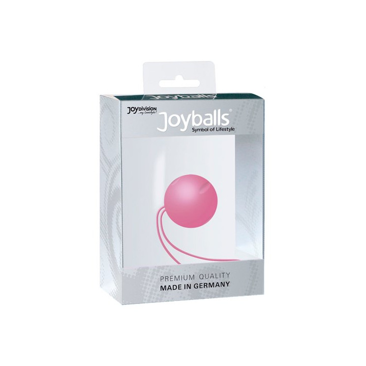 Boule de gomme rose porcelaine Joyballs seul