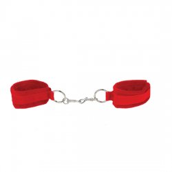 Esposas de Velcro Ouch para Pies y Manos Rojos