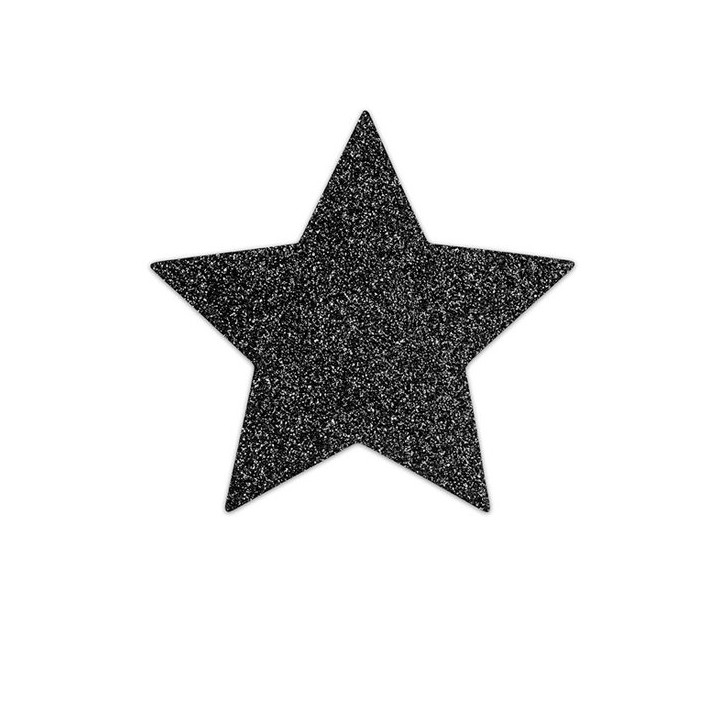 Cubrepezones Flash Estrella Negra