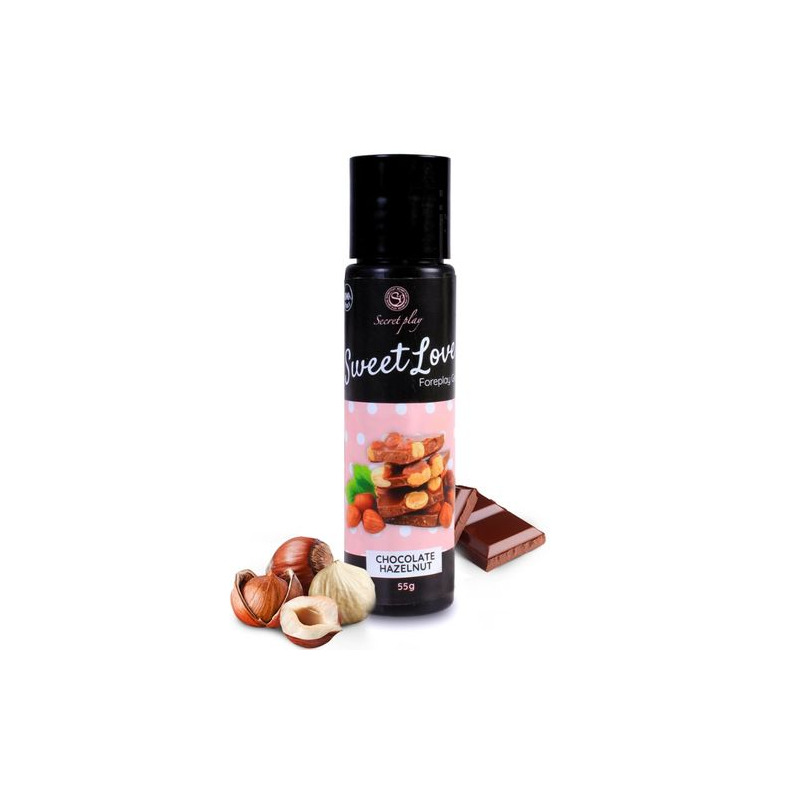 Lubricante Comestible Chocolate Avellanas 50 ml