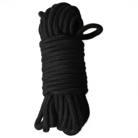 Cuerda Bondage Negra 10 m