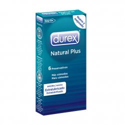 Preservativos Durex Natural Plus 6 Uds