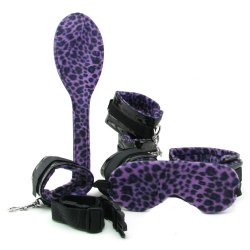 Bondage de Fantasy Fetish Kit pourpre