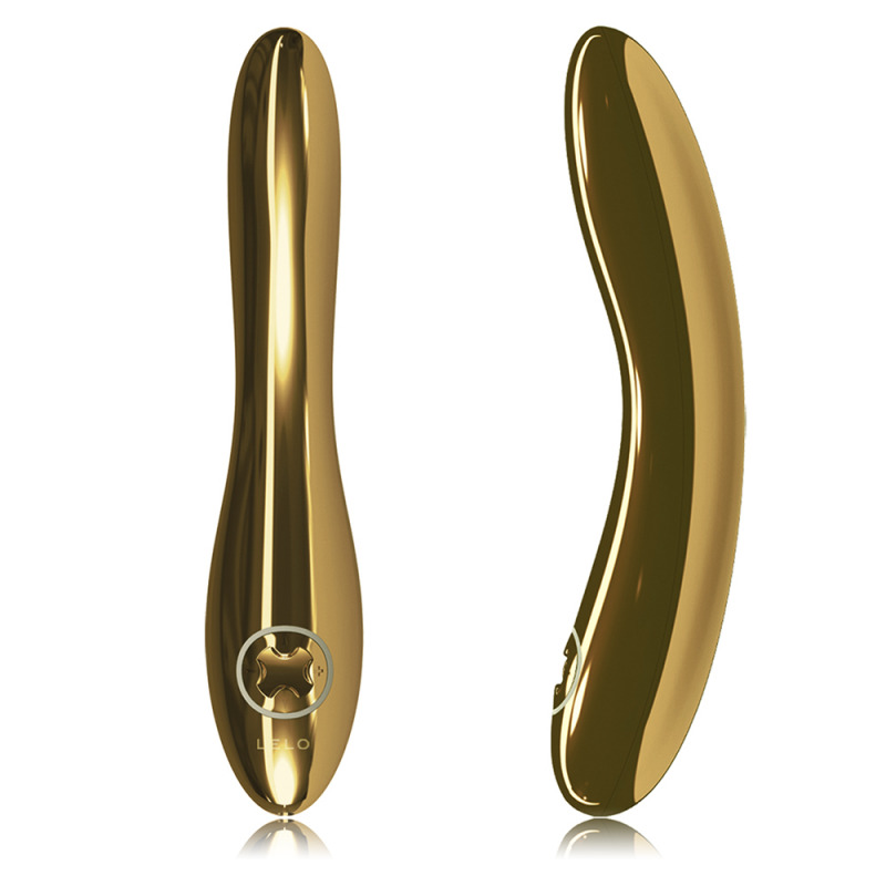 Lelo Inez Vibrador Bañado en Oro