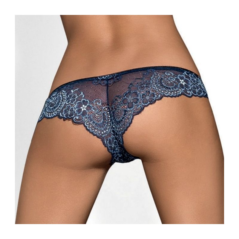 Tanga Auroria Azul Eléctrico