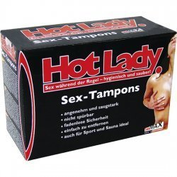Les tampons Hot Lady Sex 8 unités