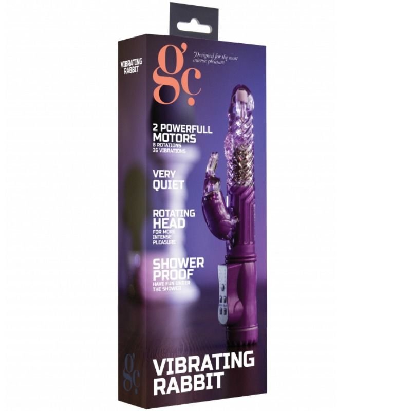 Rabbit Vibrador ABS Conejito Morado