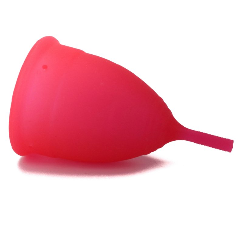 Copa Menstrual Silicona Médica L Roja