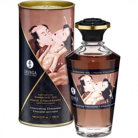 Shunga Aceite Efecto Calor Chocolate 100 ml