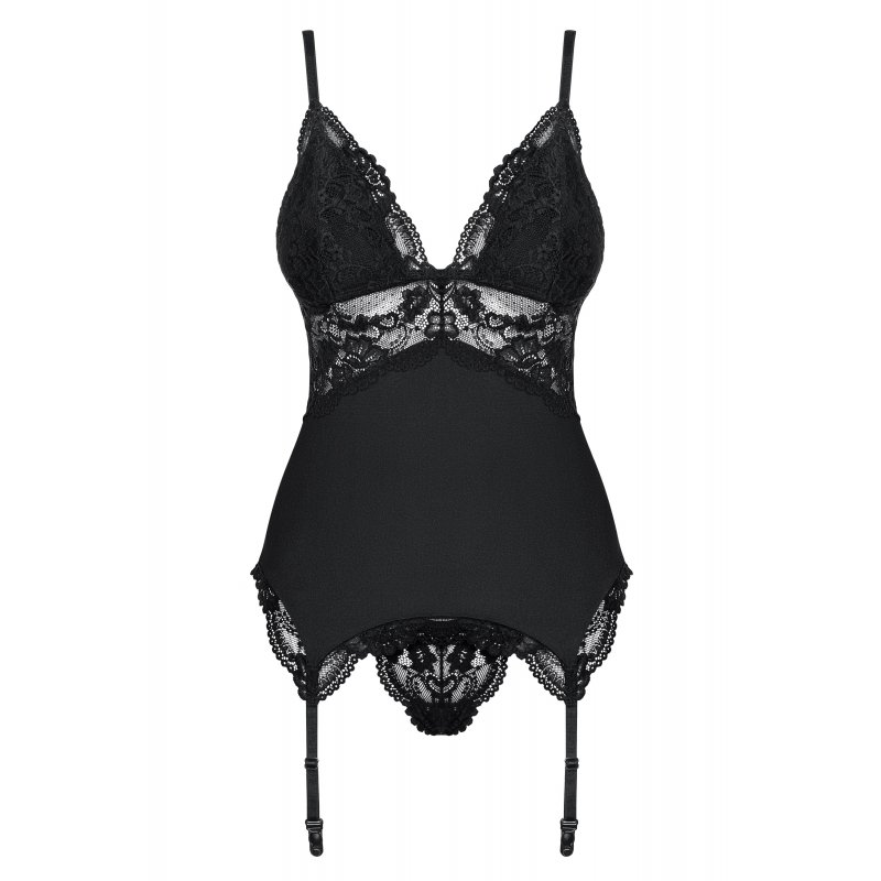 Corset 810-Cor-1 Elástico Negro