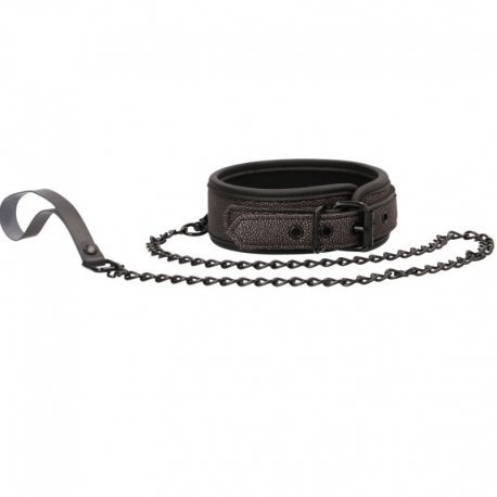 Ouch Collar con Cadena Elegance Titanium