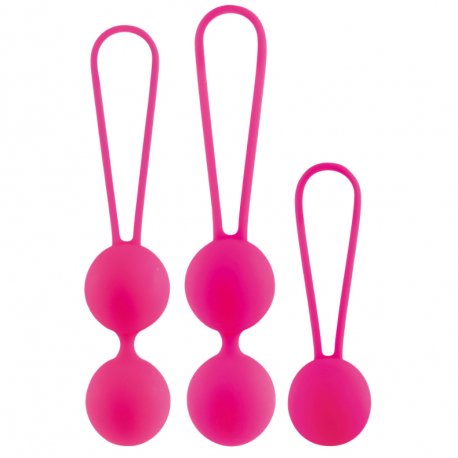 Amoressa Osian Set Premium Silicona Rosa