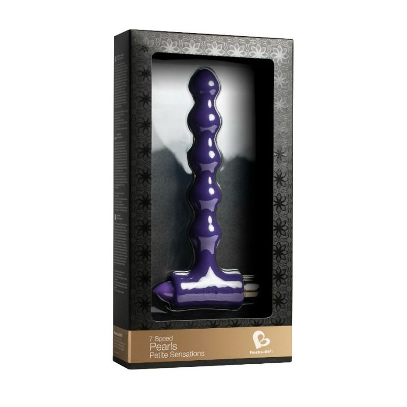 Petite Sensations Plug Perlas Morado