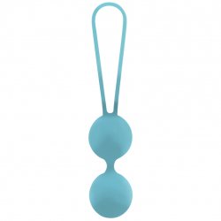 Boules de silicone turquoise Osian deux Premium