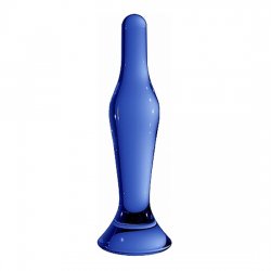 Plug Chrystalino Flask Vídrio Azul