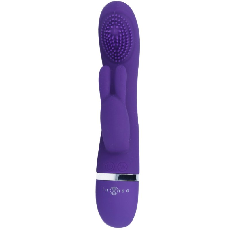 Susy Vibrador Oscilante Silicon Rabbit Lila