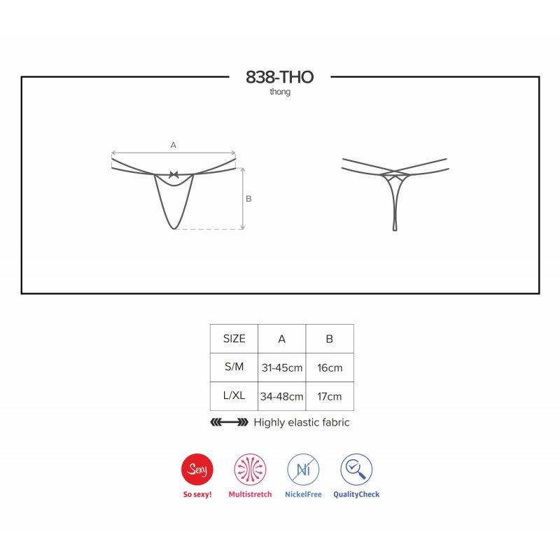 Tanga 838-Tho-3 Rojo