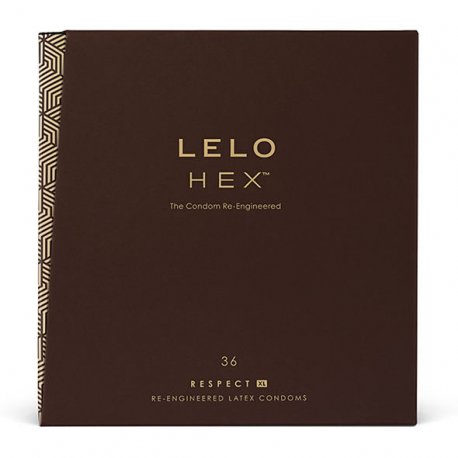 Lelo Hex Condoms Respect XL 36 Pack