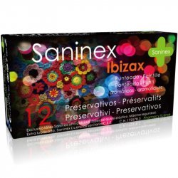 Saninex préservatifs Ibizax ponctuée de 12 PCs