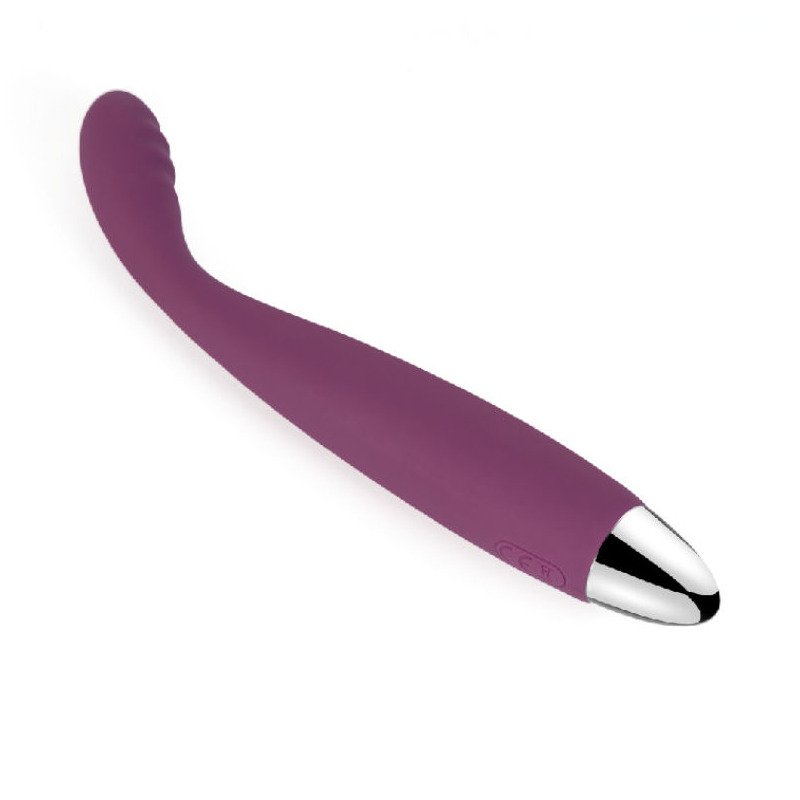 Cici Vibrador Cabezal Flexible Morado