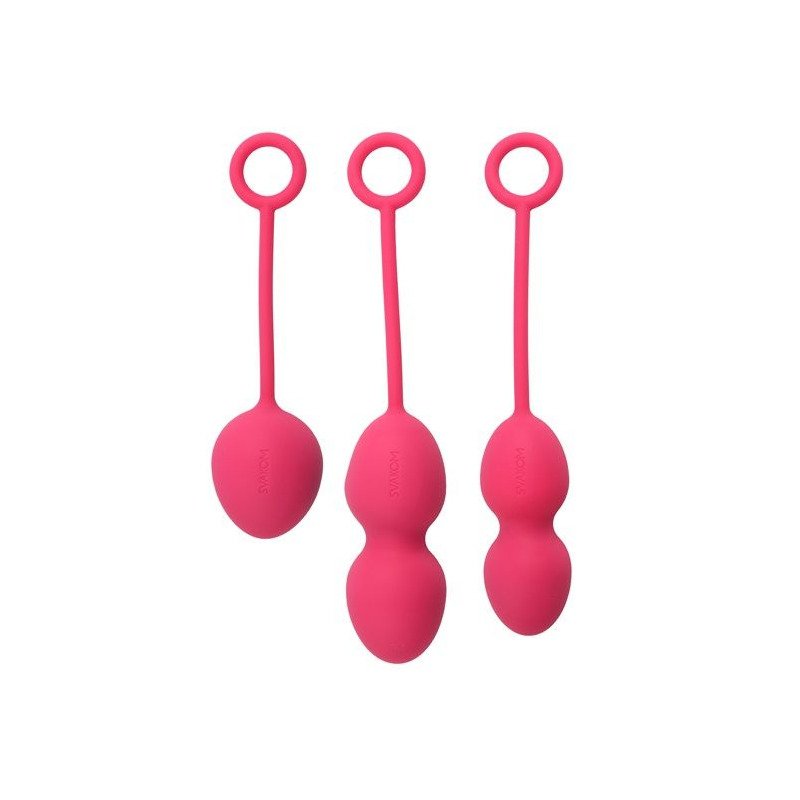 Nova Kit Kegel Bolas Rosa Intenso