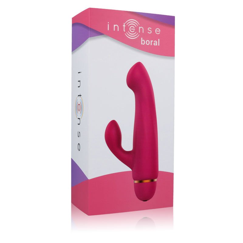 Boral Vibrador 20 Velocidades Silicona Rosa