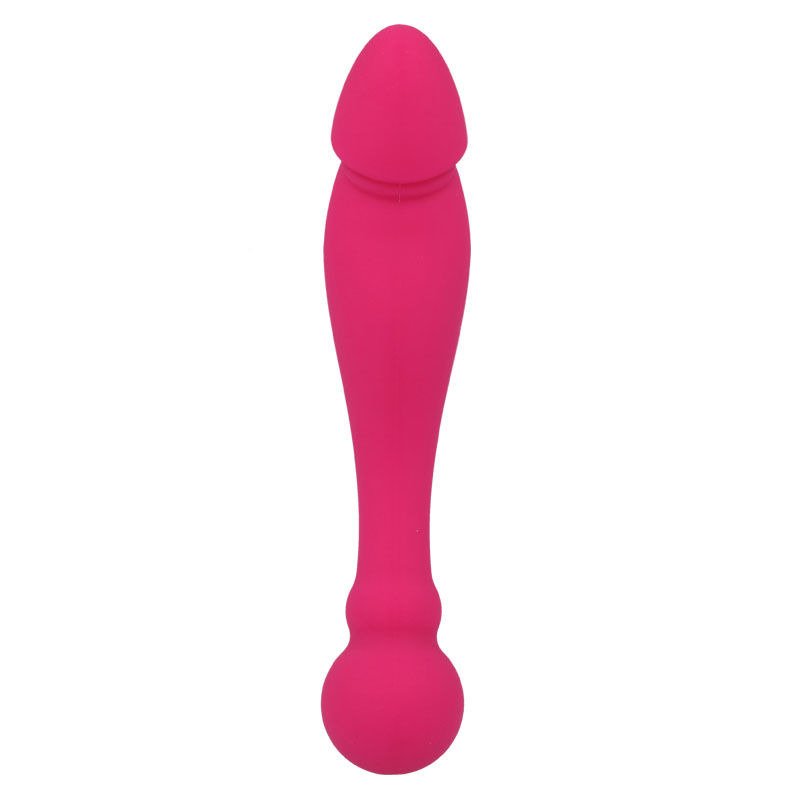 Rick Dildo Dual Silicona Rosa