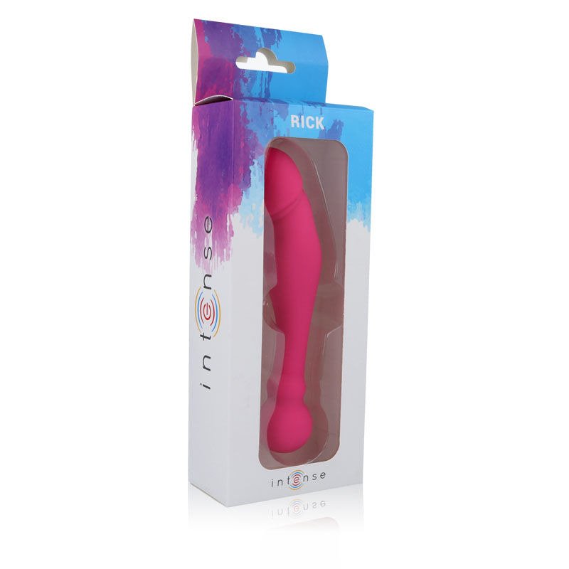 Rick Dildo Dual Silicona Rosa