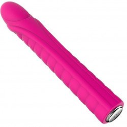 Dixie Vibromasseur Silicone Puissant Rose