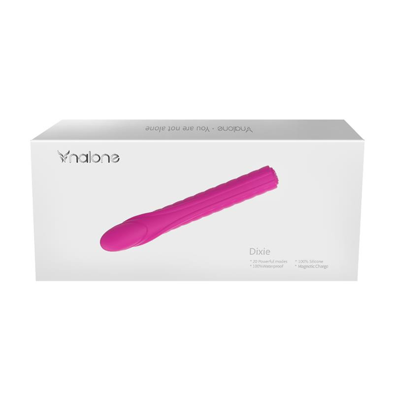 Dixie Vibrador Silicona Potente Rosa