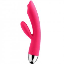 Vibrateur de trysta chaud lapin rose