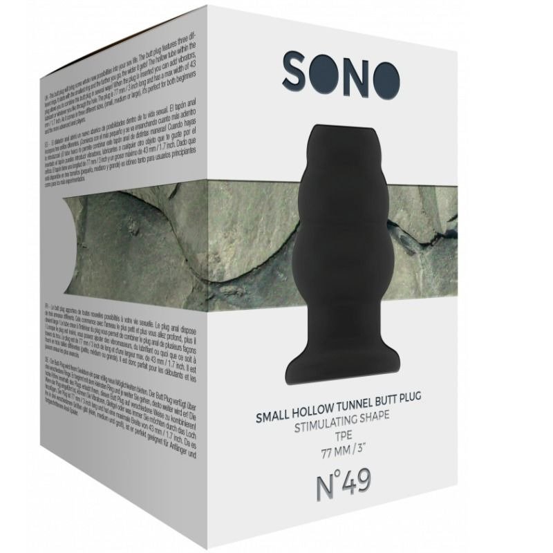 Sono N49 Dilatador Anal Pequeño 7 cm Negro