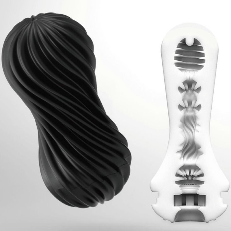 Tenga Flex Masturbador Rocky Negro