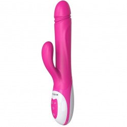 Vague de silicone double stimulateur vibrateur