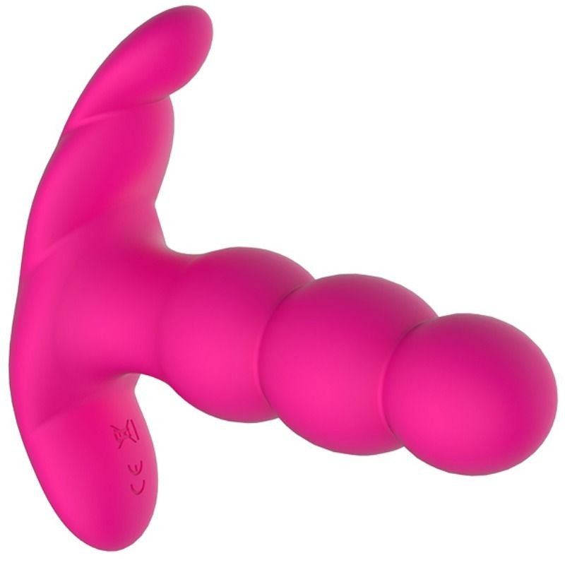 Pearl Vibrador Anal Control Remoto Negro