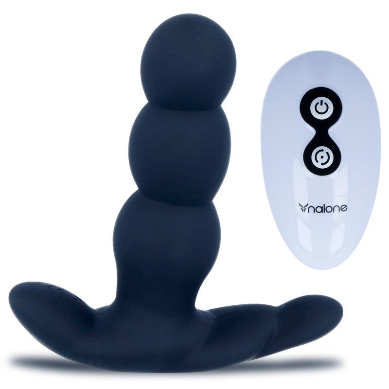 Pearl Vibrador Anal Control Remoto Negro