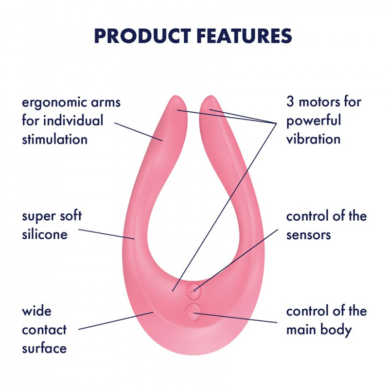 Satisfyer Estimulador Multifun 2 Rosa