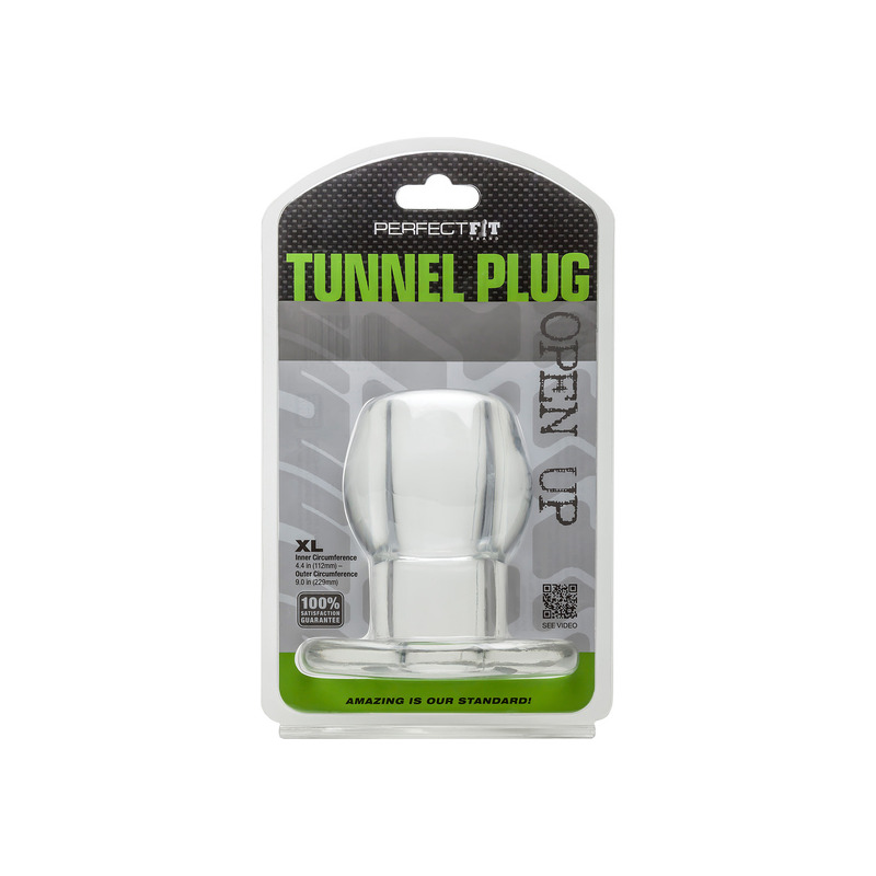 Plug Silicona Tunnel Clear Transparente XL