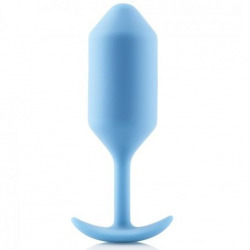 B-Plug Vibe Snug Plug Anal 3 Azul Cielo