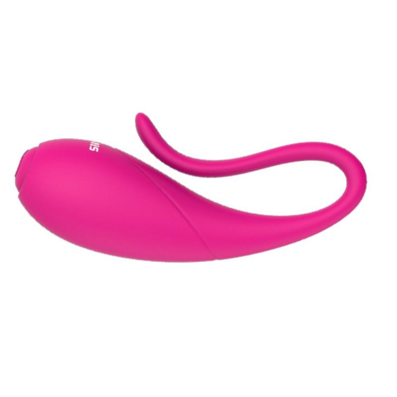 Coco Vibrador Silicona Pinza Rosa